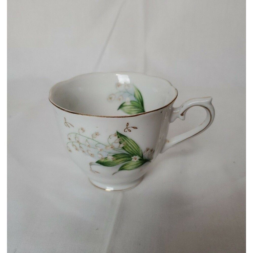 Vintage MARCO Teacup Lily of the Valley lilies